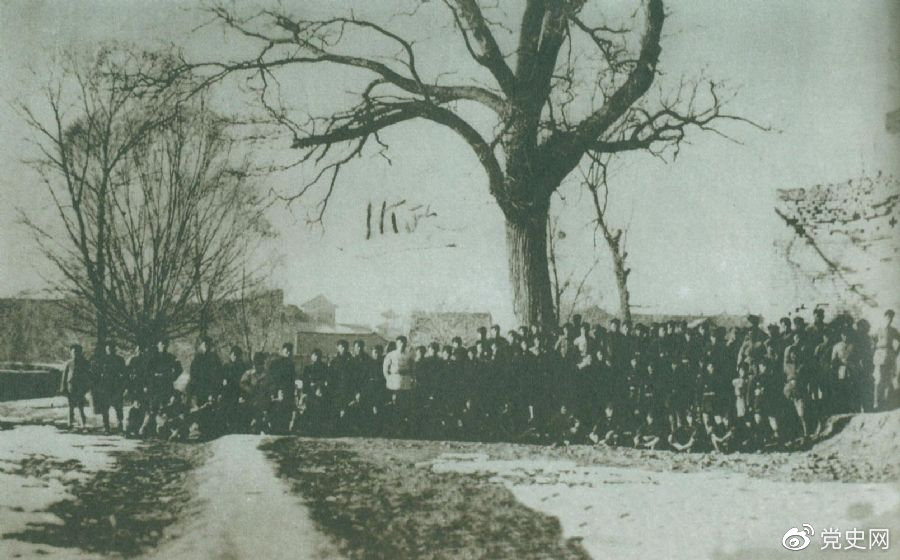 1935年8月6日，中央紅軍改稱為紅一方面軍。圖為紅一方面軍一部。
