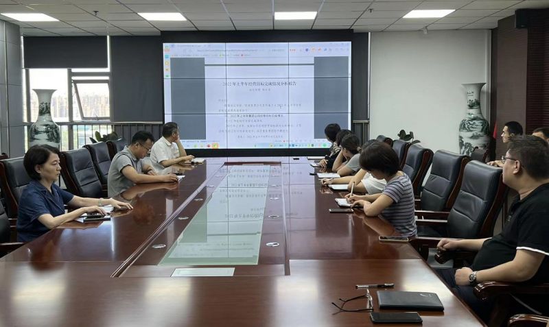 國鑫擔保、洛煙中心傳達學習國宏投控集團2022年年中工作會議精神