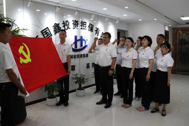 中共河南國鑫投資擔(dān)保有限公司支部委員會 開展“重溫入黨誓詞、交黨費(fèi)、強(qiáng)黨性”活動(dòng)