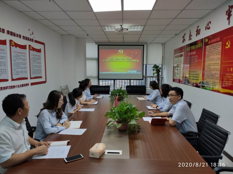 中共河南國鑫投資擔(dān)保有限公司支部委員會(huì) 開展 “讀原著、學(xué)原文、悟原理” 主題黨日活動(dòng)